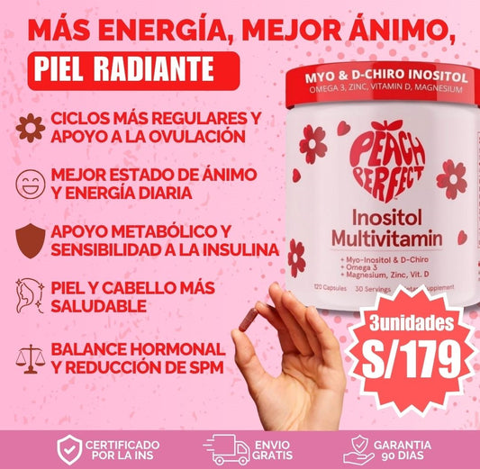 INOSITOL | Complejos Vitamínicos para el Equilibrio Hormonal y Bienestar Femenino